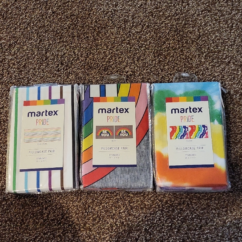 Martex Pride Pillowcase Pair Set